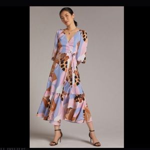 NWT anthropologie Wrap Dress